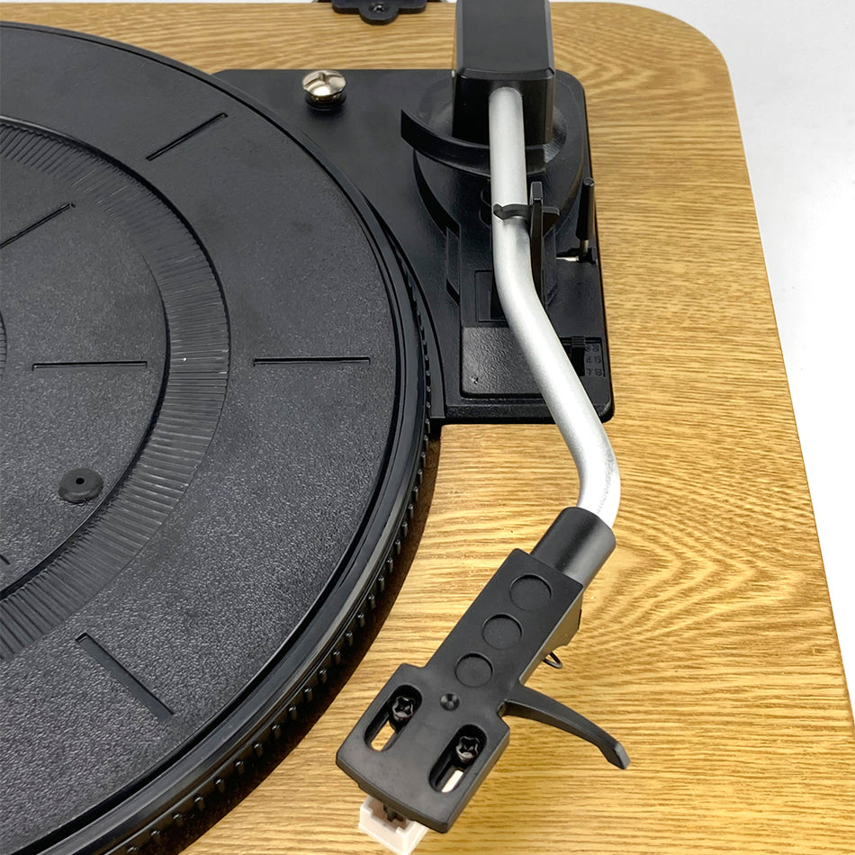 Aiwa All In One Stereo Turntable Wood