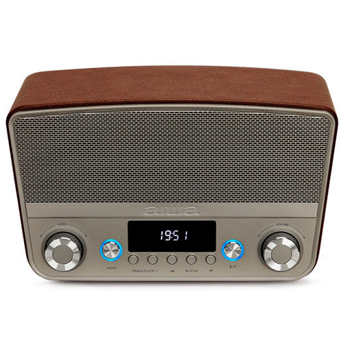 Aiwa Bluetooth Multimedia Home Speaker Rms 50 W Brown