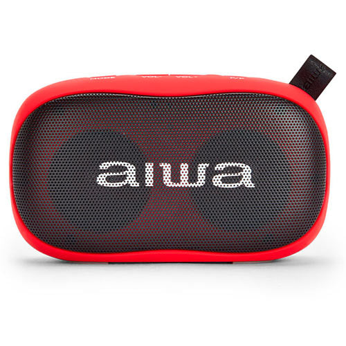 Aiwa Portable Bluetooth Speaker Rms 10 W Red