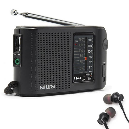 Aiwa Pocket Radio With Earphones