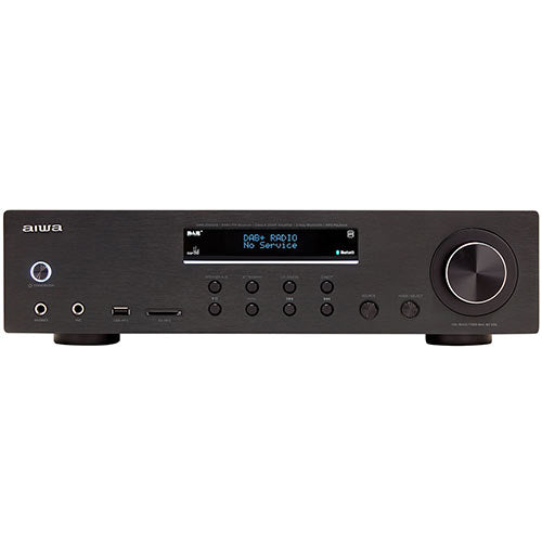 Aiwa Stereo Amplifier Bt With Dab+/Fm Rms 200 W Black