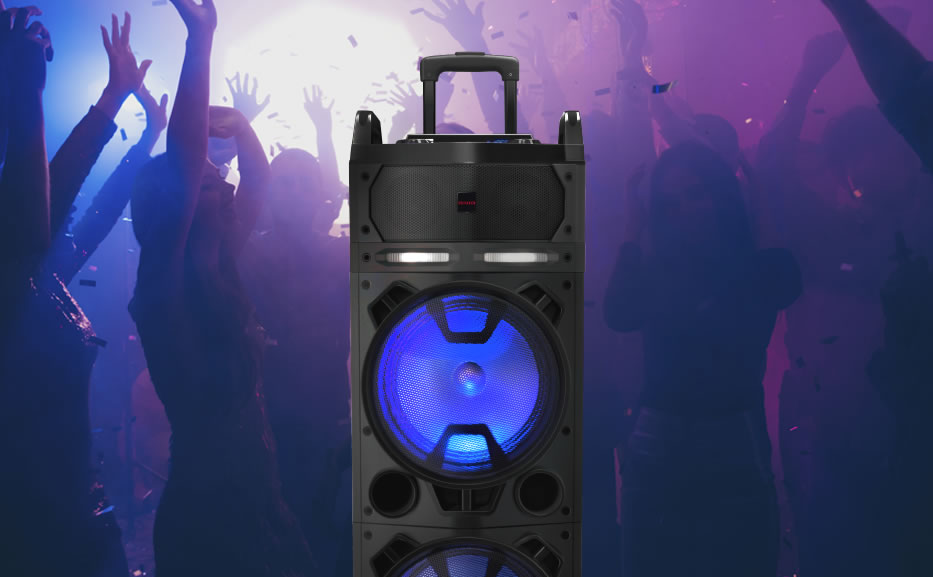 Aiwa Trolley Speaker 'Earthquake' Rms100 W