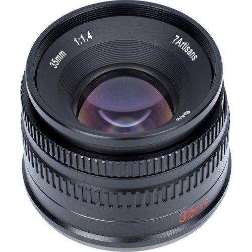 7artisans 35mm f/1.4 Lens For Sony E (Black)