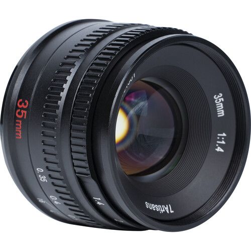 7artisans 35mm f/1.4 Lens For Sony E (Black)