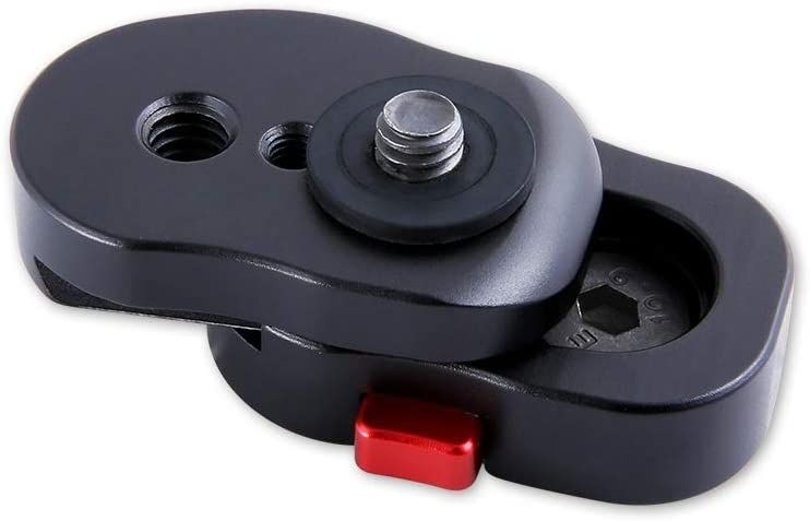 Feelworld QR14 Quick Release Plate for 3.5'' to 7'' Monitor with 1/4 Inch Screw