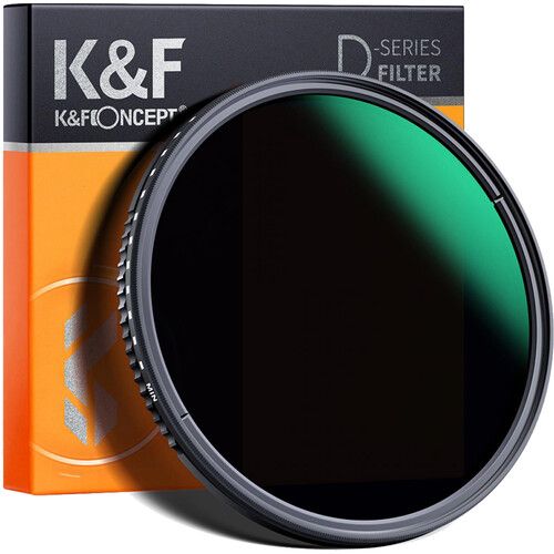 K&amp;F Concept 62 mm variabler ND3-ND1000 Filter