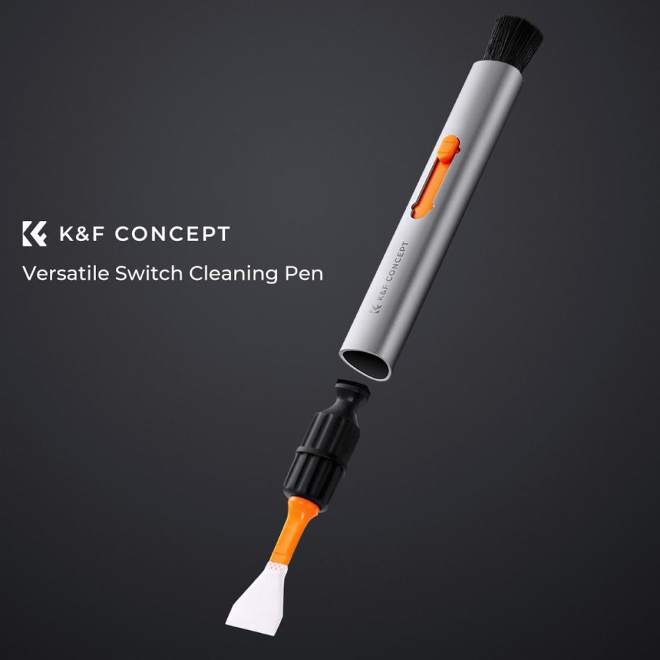 K&F Concept Replaceable Cleaning Pen Set (Cleaning Pen + Silicone Head + APS-C Cleaning Stick*6) SKU.1899