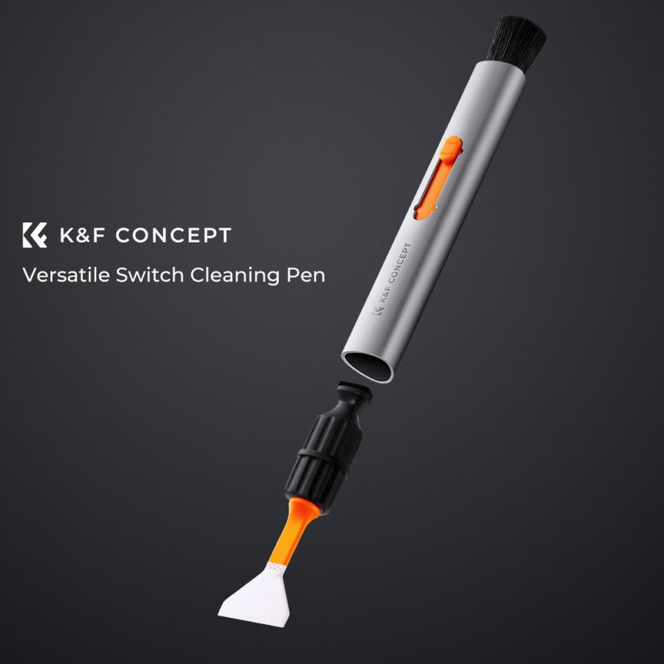 K&F Concept Replaceable Cleaning Pen Set (Cleaning Pen + Silicone Head 2 + Full-frame Cleaning Stick 6) SKU.1900