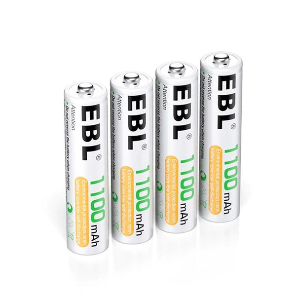 EBL AAA Ni-MH-Akkus 1100 mAh 1,2 V 4 Stück