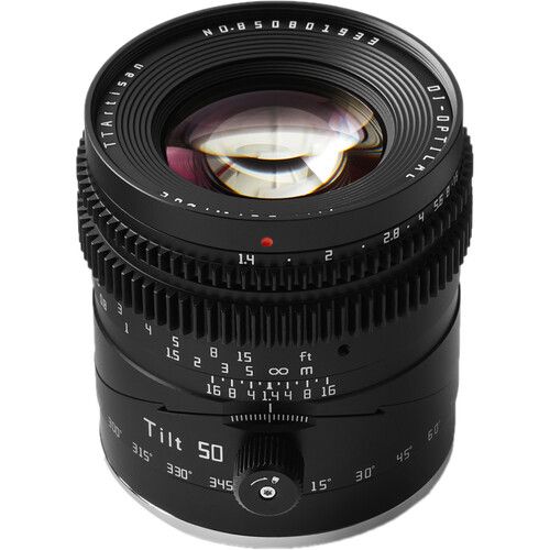 TTArtisan 50mm f/1.4 Tilt Lens for Nikon Z Mount (Black)