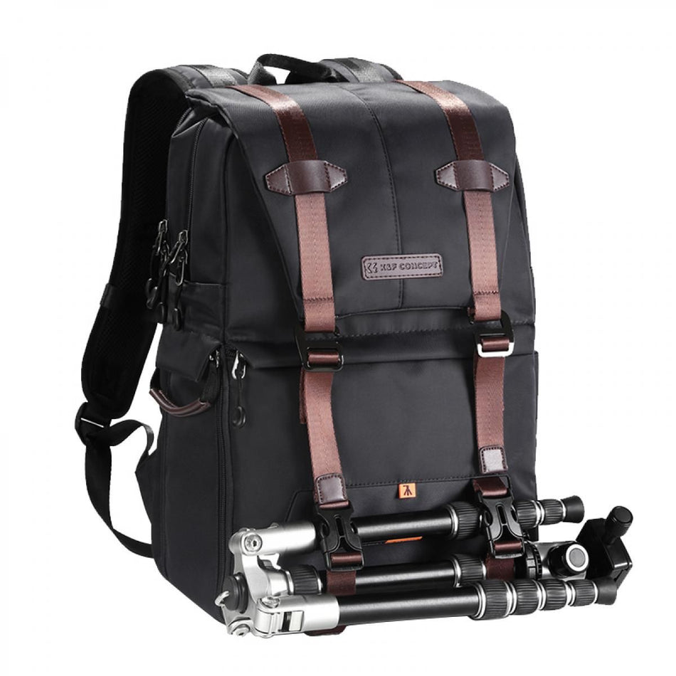 K&F Concept KF13.092 Multi-Functional Camera Travel Backpack (Black)