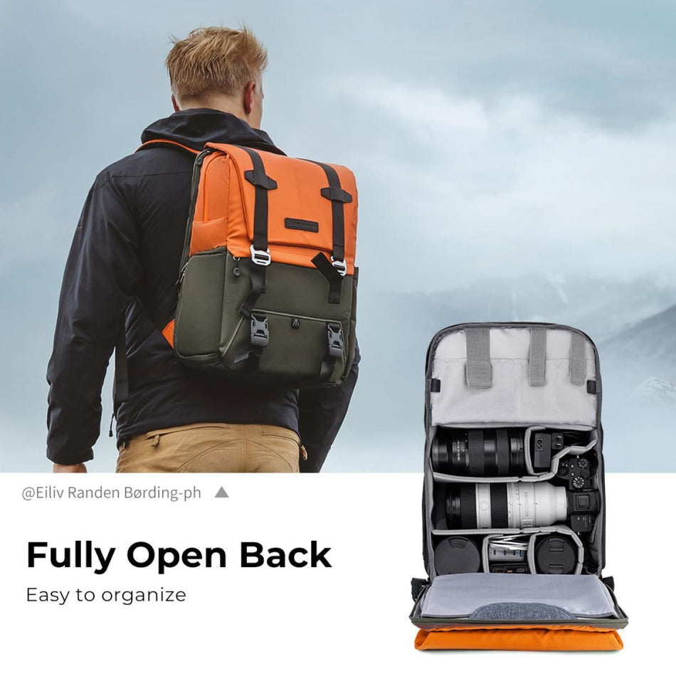 K&F Concept KF13.087AV1 Beta Photography Backpack (Orange)