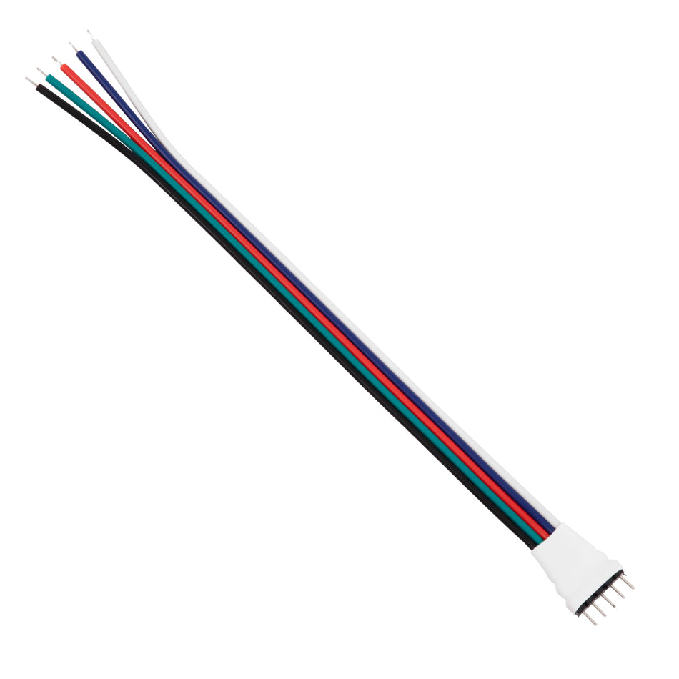 STRIPCON 70696 Ταχυσύνδεσμος 5 Pin Αρσενικός για Ταινία LED RGBW σε 5 Καλώδια IP20 - Πολύχρωμο - Μ15.6 x Π1.3 x Υ0.3cm