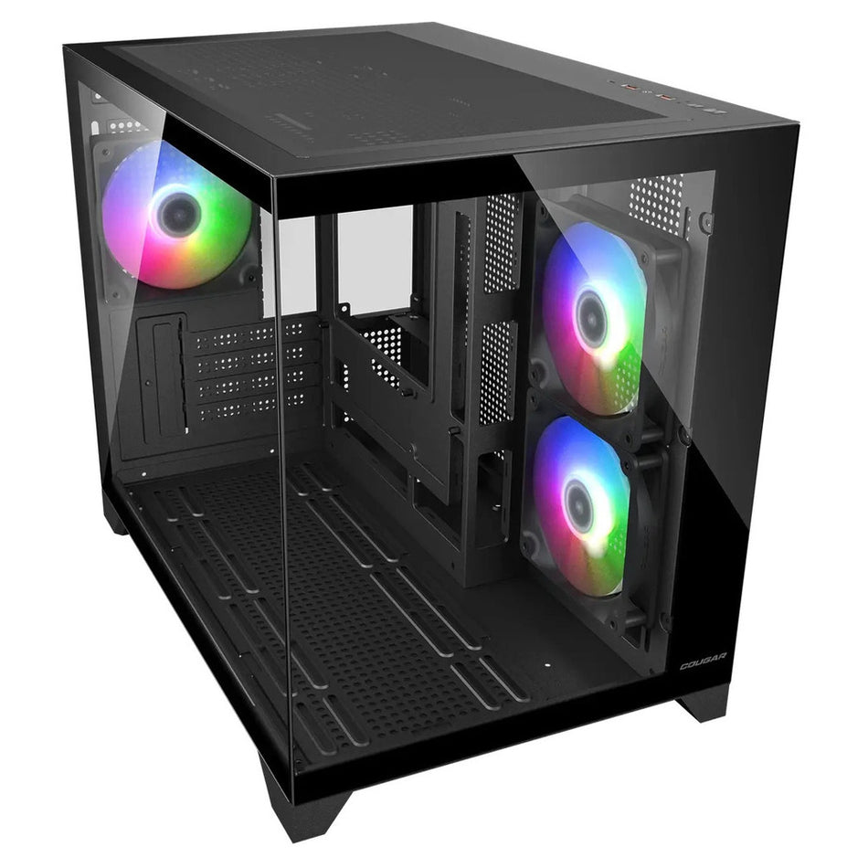 CC-COUGAR Case FV150 Mini RGB, Micro ATX Black