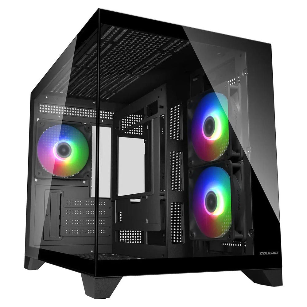 CC-COUGAR Case FV150 Mini RGB, Micro ATX Black