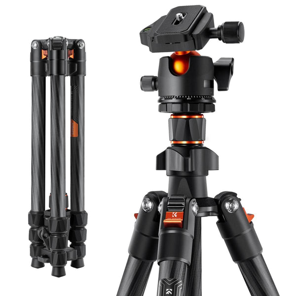 K&F Concept K254C2+BH-36L X-Series Carbon Fiber Tripod with Ball Head (KF09.123)