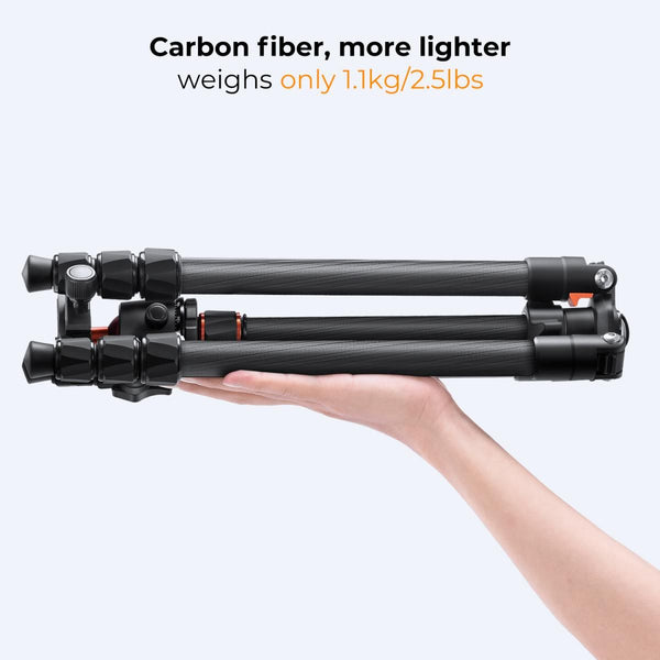 K&F Concept K254C2+BH-36L X-Series Carbon Fiber Tripod with Ball Head (KF09.123)