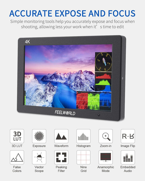 FEELWORLD T7 PLUS V2 7'' Monitor