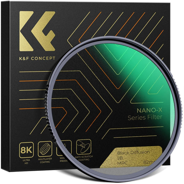 K&F Concept 95mm Nano-X 1/8 Black Mist Filter