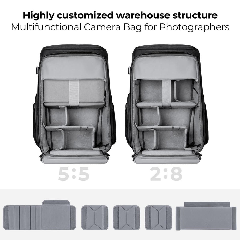 K&F Concept KF13.128V4 Alpha Photography Backpack Air 25L Black