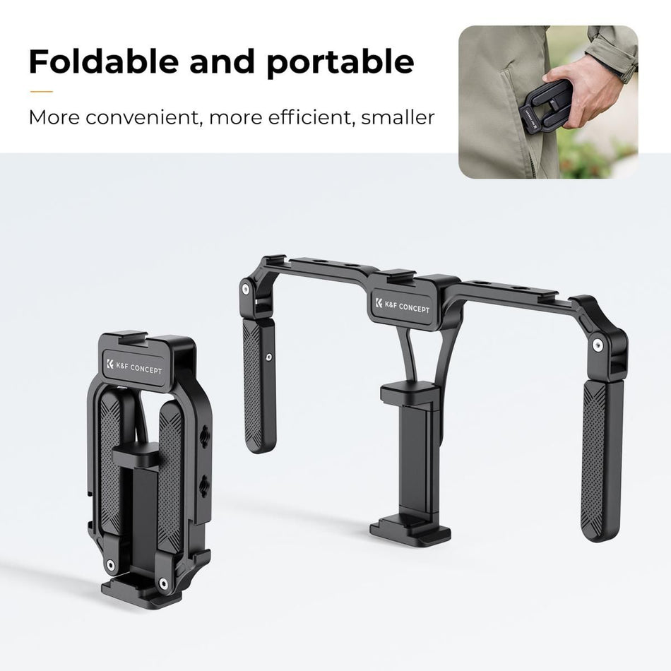 K&F Concept KF31.092 Smartphone Video Rig with Dual Handles