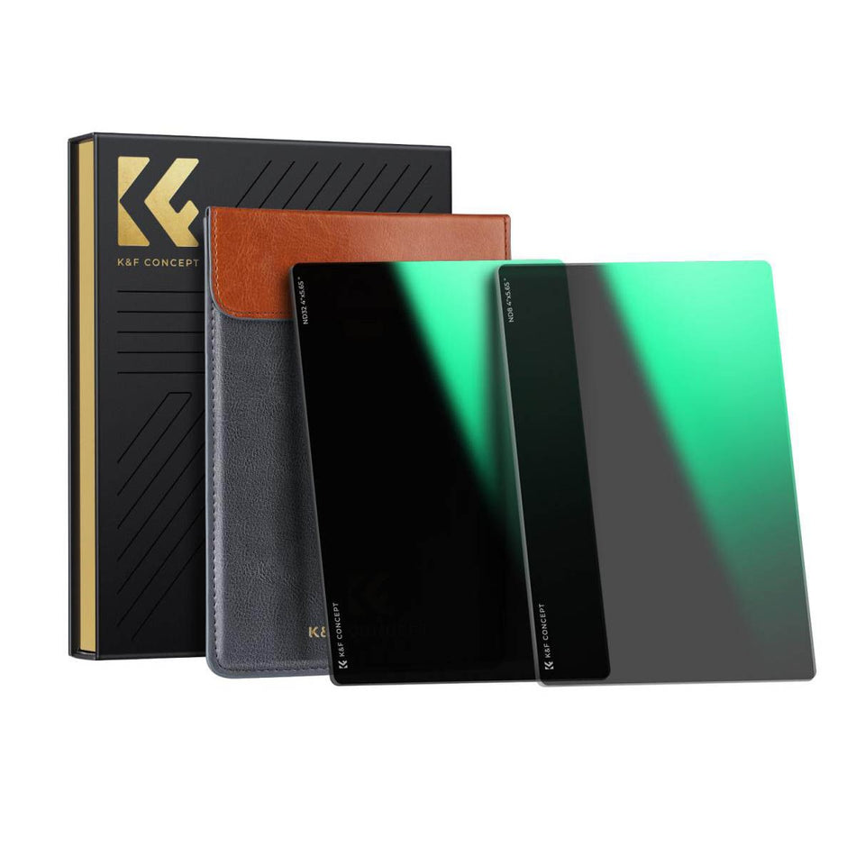 K&F Concept ND8 + ND64 Square Filter 4"x5.65" Compatible with Matte Box (SKU.2079)