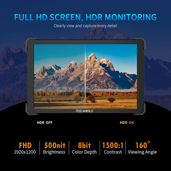 FeelWorld T10 10.1" IPS 4K HDMI Monitor