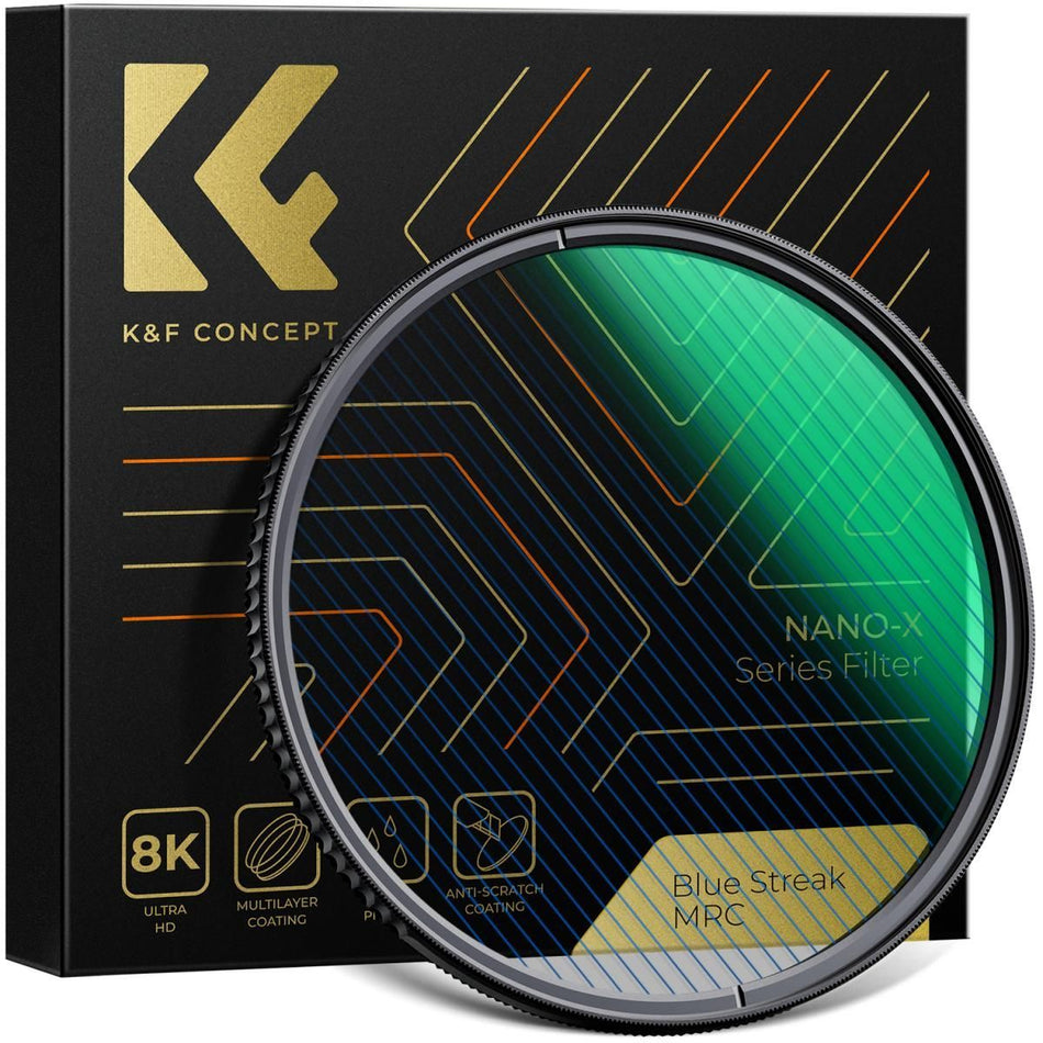 K&F Concept 77mm Blue Streak Filter Nano-X Series (KF01.2101)