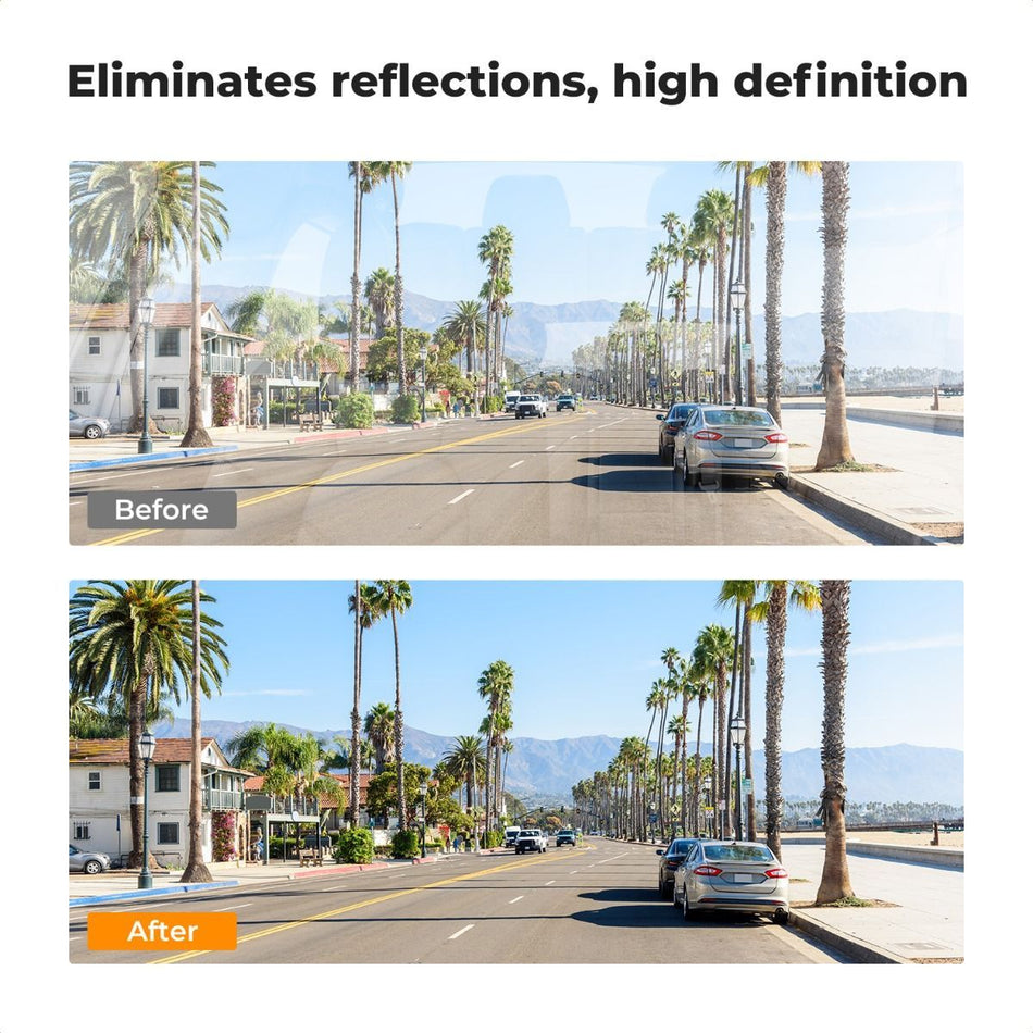 K&F Concept 40mm Ultra-Slim CPL Dashcam Filter for Vantrue E1, E2, E3, E1 Lite, S1 Pro, N4 Pro N5