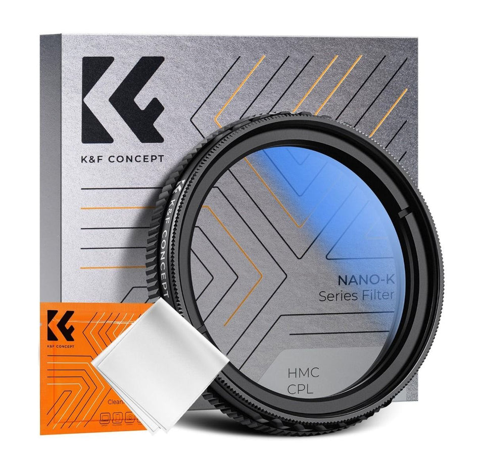 K&F Concept 40mm Ultra-Slim CPL Dashcam Filter for Vantrue E1, E2, E3, E1 Lite, S1 Pro, N4 Pro N5