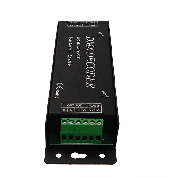 Ασύρματος LED RGB Controller DMX512 με Χειριστήριο Αφής 2.4G RF 5V (75w) - 12V (180w) - 24V (360w) DC GloboStar 15144