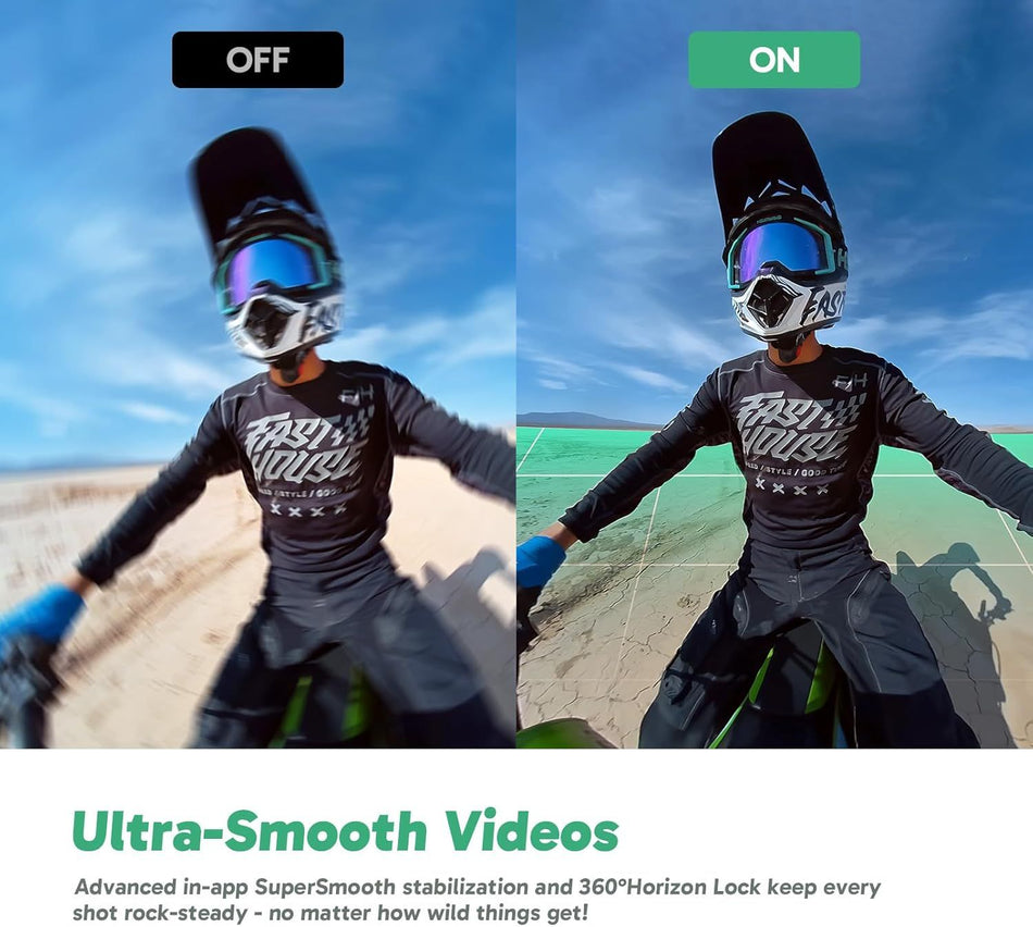 Akaso 360 Creator Combo Αδιάβροχη Action Camera 360 5.7K