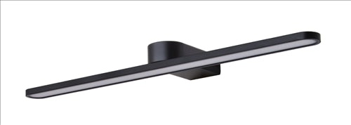 ΦΩΤΙΣΤΙΚΟ LED 14W 3000k 1040lm IP44 50cm ΜΑΥΡΟ ARIA