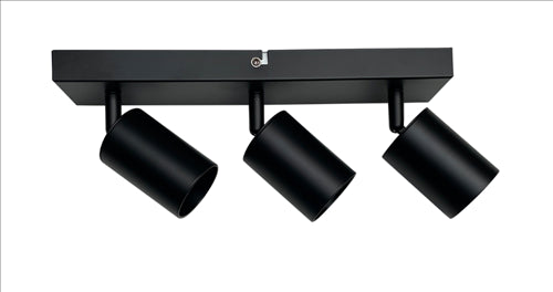 ΣΠΟΤ URBAN ΜΠΑΡΑ 3ΧGU10 ΜΑΥΡΟ