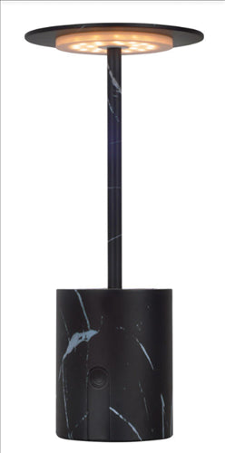 ΠΟΡΤΑΤΙΦ HERA ΜΑΡΜΑΡΟ ΜΑΥΡΟ 3000K DIM ΕΠΑΝΑΦΟΡΤΙΖΟΜΕΝΟ