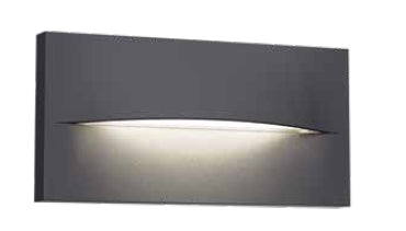 ΑΠΛΙΚΑ LED ΟΡΘΟΓΩΝΙΟ 4W 3000k ΜΑΥΡΟ DOWN