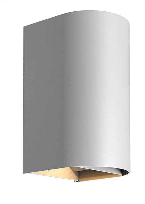 ΑΠΛΙΚΑ LED ΟΒΑΛ 2Χ10W 3CCT ΓΚΡΙ ΑΛΟΥΜΙΝΙΟΥ