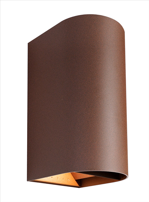 ΑΠΛΙΚΑ LED ΟΒΑΛ 2Χ10W 3CCT ΣΚΟΥΡΙΑ ΑΛΟΥΜΙΝΙΟΥ