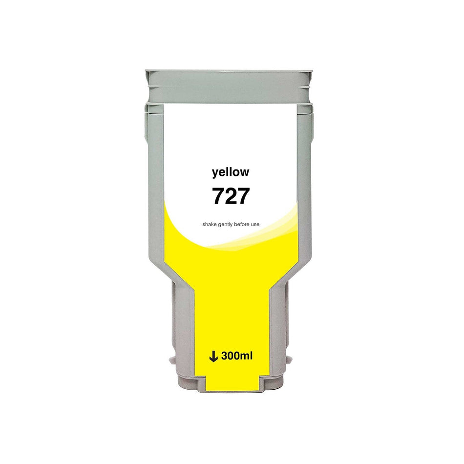 Ink cartridge Black replaces HP F9J78A, 727