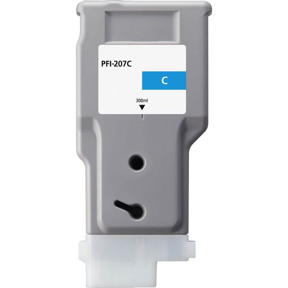 Ink cartridge Cyan replaces Canon 8790B001, PFI207C