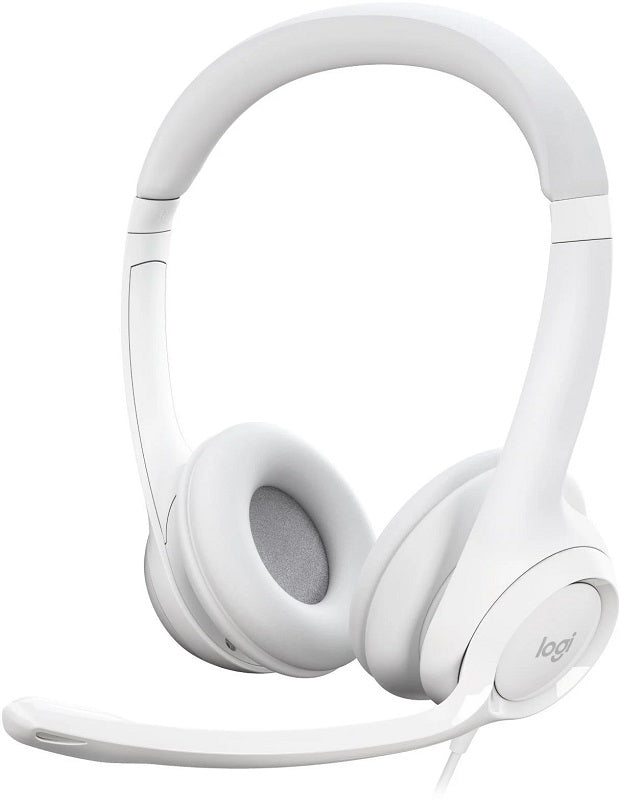 LOGITECH Headset Wired H390 - USB Type A - White