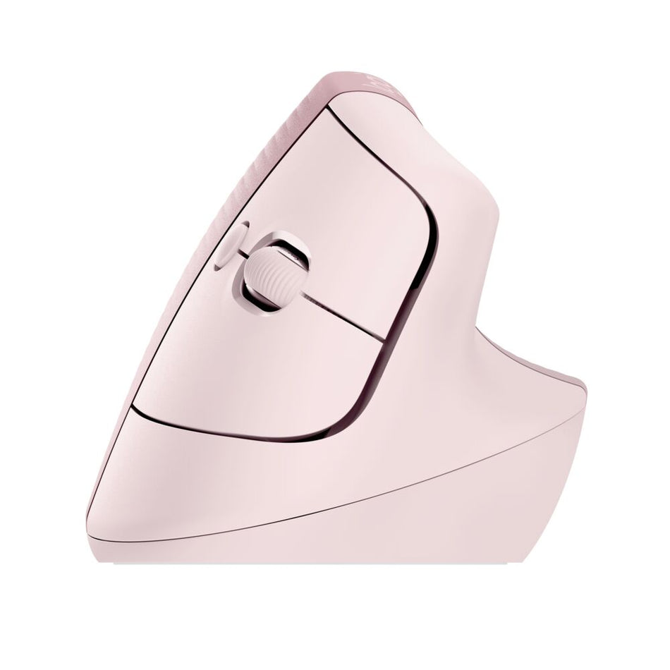 LOGITECH Souris Lift Vertical rose 910-006478