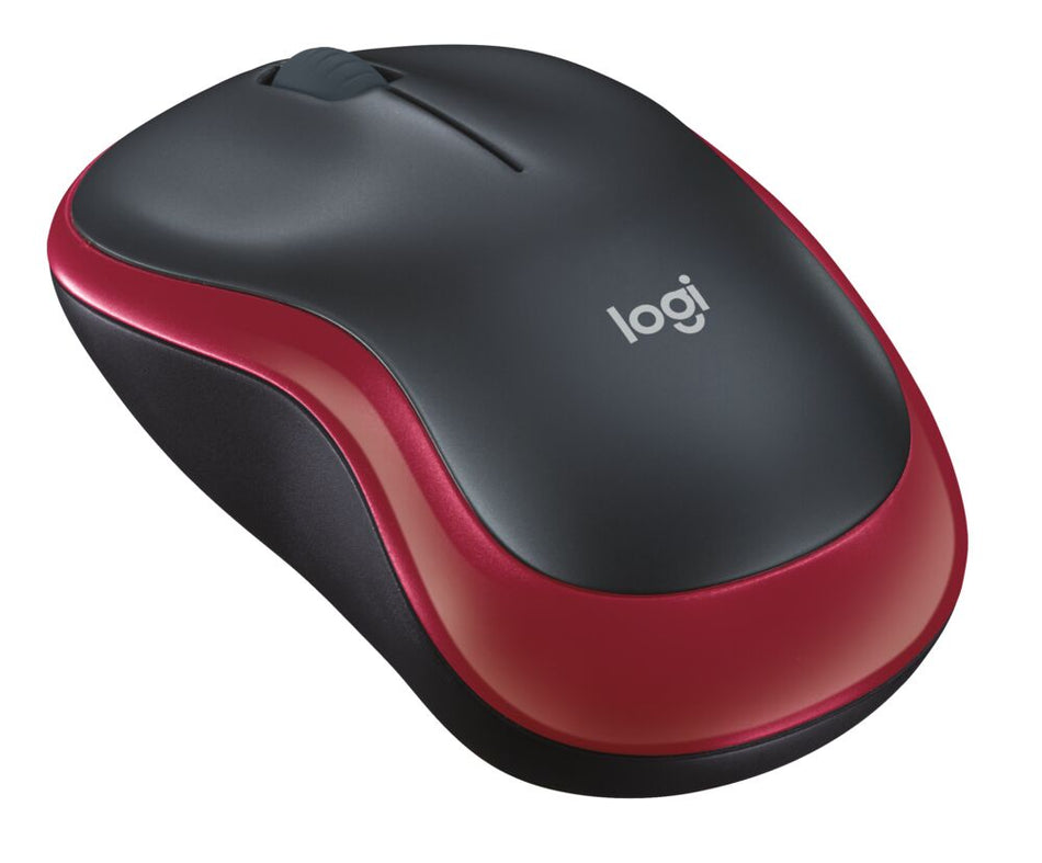 LOGITECH Maus Wireless M185 Rot