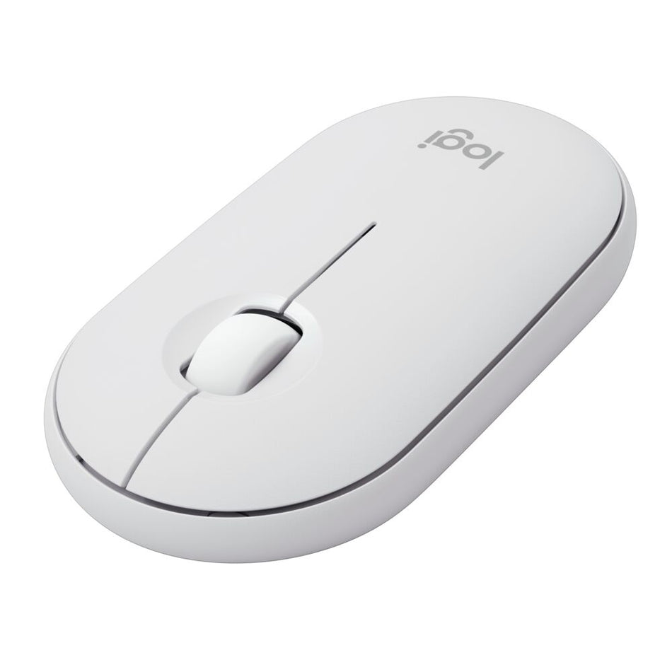 LOGITECH Mouse Wireless M350s White