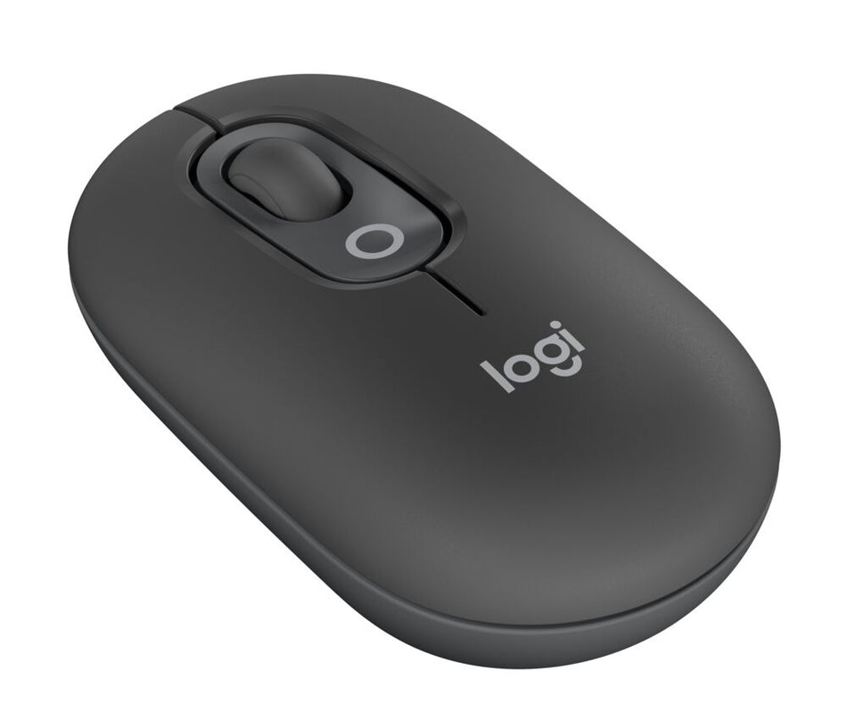 LOGITECH Mouse POP Wireless With Emoji Button Graphite