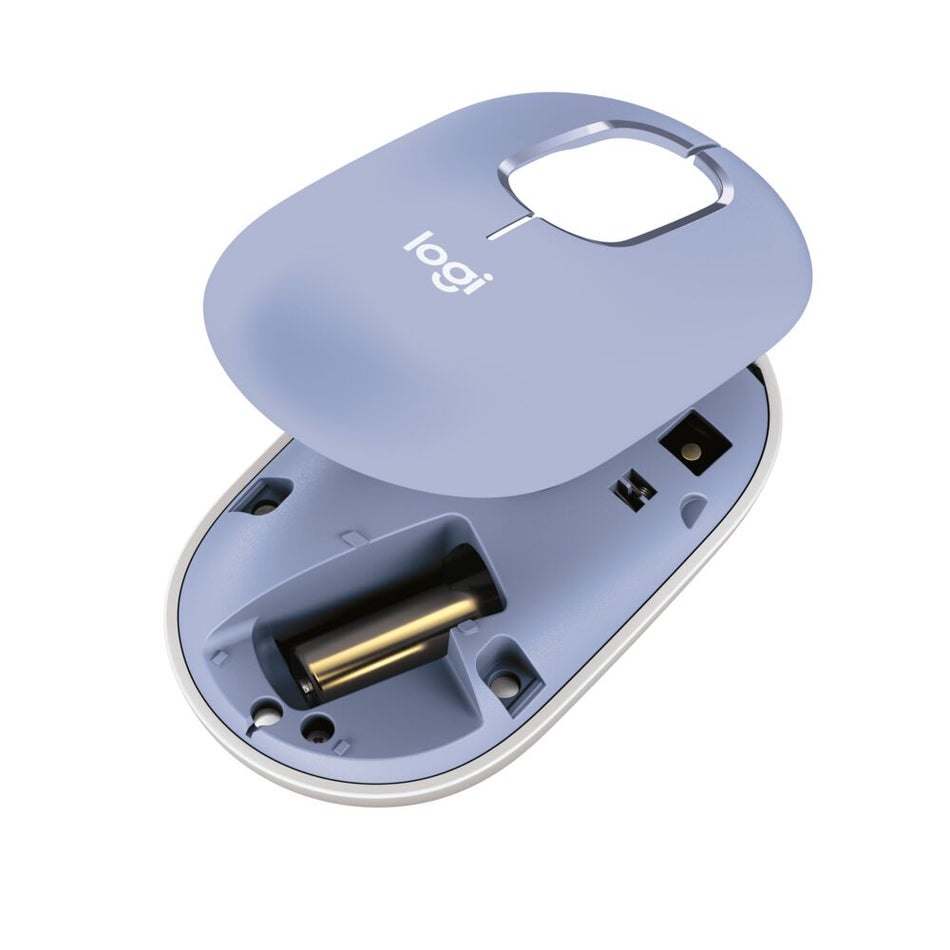 Souris sans fil LOGITECH POP avec bouton Emoji Lilas