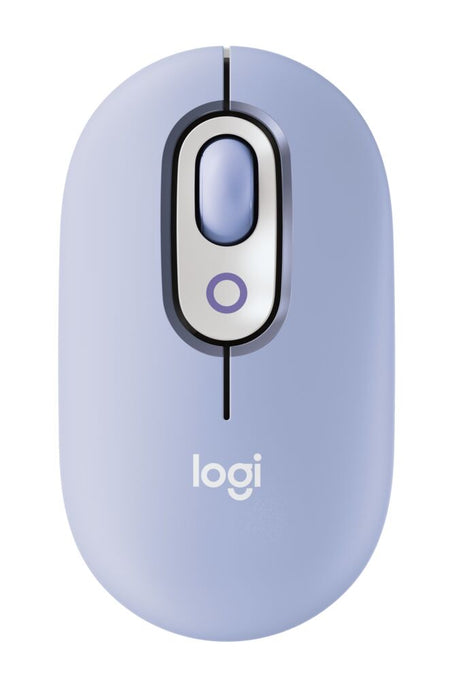 LOGITECH Mouse POP Wireless With Emoji Button Lilac