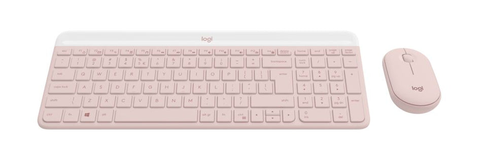 LOGITECH Clavier/Souris sans fil MK470 Rose