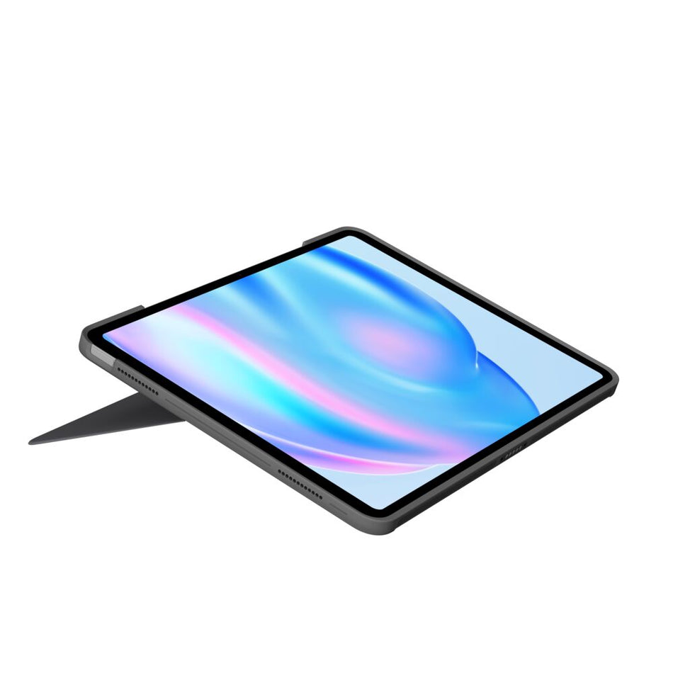 LOGITECH Coque avec clavier Combo Touch pour iPad Air 11 pouces (M2 et M3), iPad Air (5ème génération) Oxford Grey