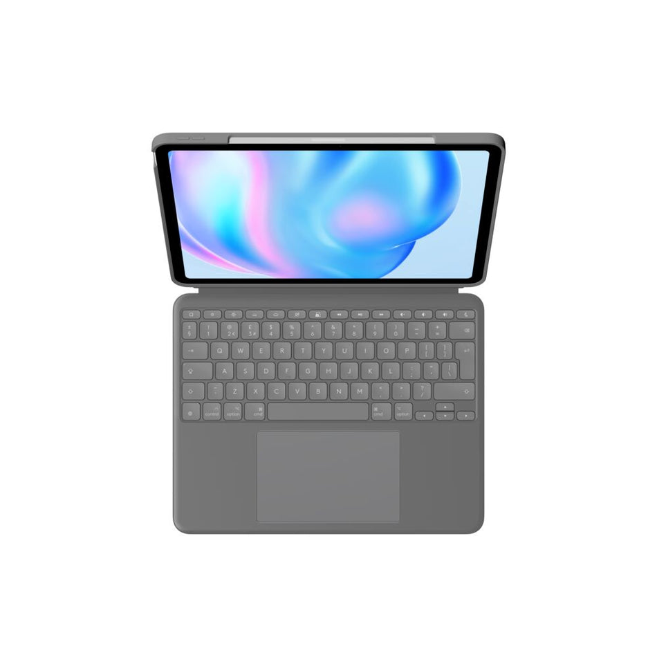 LOGITECH Case / Keyboard Combo Touch για iPad Air 11 ιντσών (M2 και M3), iPad Air (5ης γενιάς) Oxford Grey